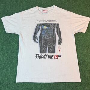The Hundreds x Friday The 13th T Shirt White 2018 Collab Adult Large Halloween